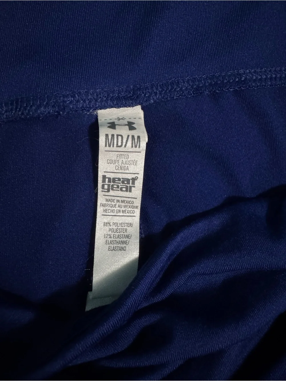 Under Armour Navy Capri Leggings Sz M